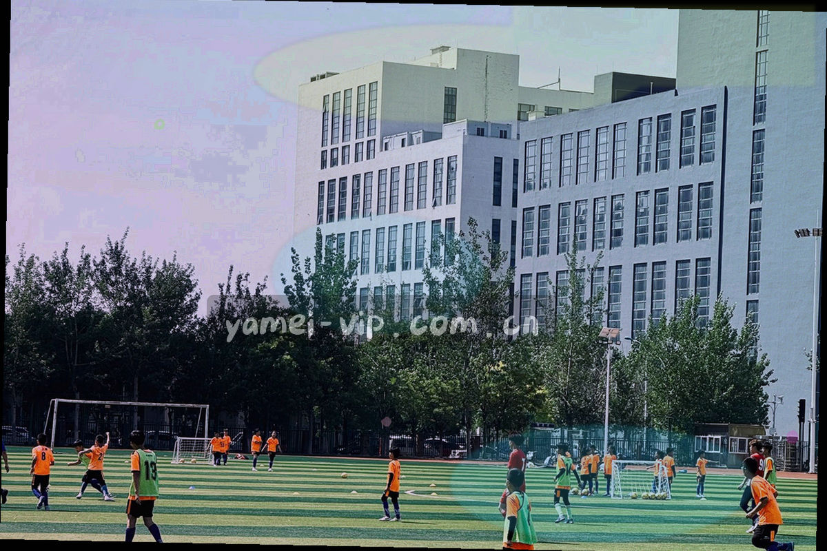 几何化的楼层平面轮廓，用色块标注入口、前台、会客区与电梯位置